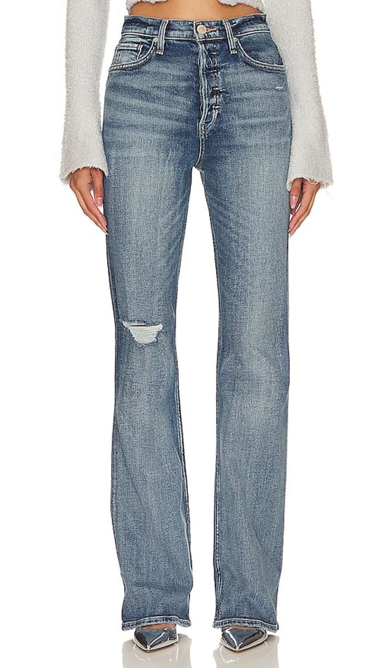 Hudson Ultra High Rise Magical Faye Flare Denim Jeans Size 26